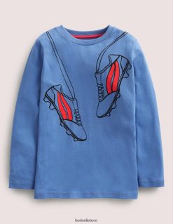 apranga lt Boden berniukai futbolo marškinėliai Elizabethan mėlynasis futbolas 284XZZ844