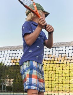 apranga lt Boden berniukai išmanūs susukami šortai ugnies opalas/žalios madras 284XZZ883