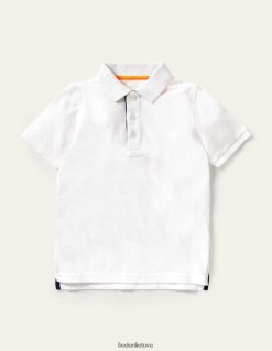 apranga lt Boden berniukai pique polo marškinėliai baltas 284XZZ894