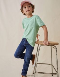 apranga lt Boden berniukai tamsūs vintažiniai džinsiniai ploni džinsai tamsus vintažas 284XZZ901