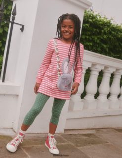 apranga lt Boden kūdikis aplikuota kišeninė tunika azalija rožinė/dramblio kaulo 284XZZ381