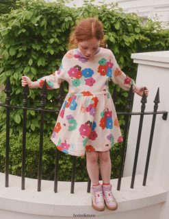 apranga lt Boden kūdikis atpalaiduota spausdinta prakaito suknelė mutli abstraktus gėlių 284XZZ361