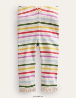 apranga lt Boden kūdikis briaunoti nėriniuoti antblauzdžiai vaivorykštės juosta 284XZZ3435