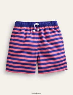 apranga lt Boden kūdikis maudymosi šortai azelea ir mėlyna juostelė 284XZZ439