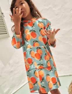 apranga lt Boden kūdikis paplūdimio suknelė su rankšluosčiu vandens mėlyni apelsinai 284XZZ3464