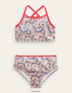 apranga lt Boden mergaites bikinis aukštu kaklu lubinai ir persikai 284XZZ2659