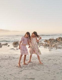 apranga lt Boden mergaites coord shirred palaidinė lubinai ir persikai 284XZZ2884