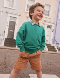 apranga lt Boden mergaites drabužių dažų megztinis pieva žalia 284XZZ807