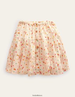 apranga lt Boden mergaites dvigubo audinio midi sijonas vanilės ankšties ledų 284XZZ2650