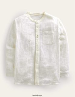 apranga lt Boden mergaites dvigubo audinio senelio marškinėliai vanilės ankšties dramblio kaulo 284XZZ3055