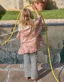 apranga lt Boden mergaites džersis kick flare antblauzdžiai dramblio kaulo / laivyno 284XZZ3090