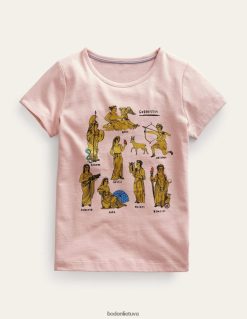 apranga lt Boden mergaites graikų deivės marškinėliai Provanso rožinė 284XZZ3001