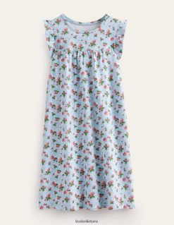 apranga lt Boden mergaites marginta naktinukai trumpomis rankovėmis naršyti mėlynas braškes 284XZZ2843