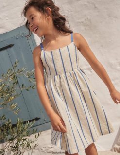 apranga lt Boden mergaites Nugaros detale iškirpta suknelė dramblio kaulo 284XZZ2917