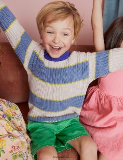 apranga lt Boden mergaites nukrito peties šonkaulio megztinis keli 284XZZ3171