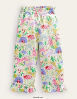 apranga lt Boden mergaites plačios kelnės su raukšlėmis daugialypė dykuma 284XZZ2758