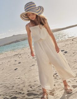 apranga lt Boden mergaites plačių kojų kombinezonas dramblio kaulo 284XZZ3272