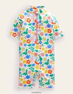 apranga lt Boden mergaites puošnus nuo saulės saugus banglenčių kostiumas kelių švenčių gėlių 284XZZ3246