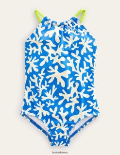 apranga lt Boden mergaites pynimo kilpa atgal maudymosi kostiumėlis Maroko mėlyna 284XZZ2802