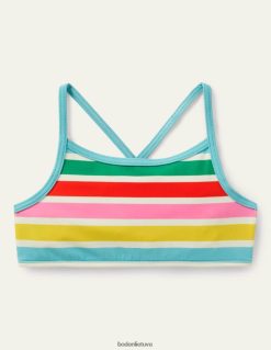 apranga lt Boden mergaites raštuotas bikinio viršus dramblio kaulo/daugiavaivorykštė 284XZZ3125