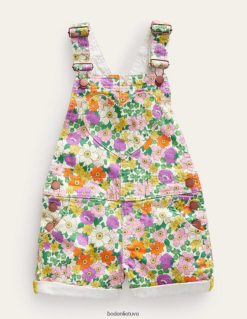 apranga lt Boden mergaites širdelės kišenė trumpi smėlinukai dramblio kaulo ir purpurinio karavano gėlių 284XZZ751