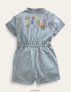 apranga lt Boden mergaites siuvinėtas žaidimų kostiumas mėlyna varnelė juostelė 284XZZ2790
