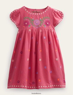 apranga lt Boden mergaites siuvinėtos tekstūros suknelė ledinukas 284XZZ2776