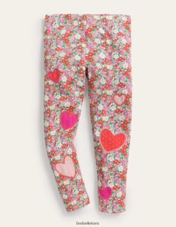 apranga lt Boden mergaites smagios aplikacijos antblauzdžiai uogienės raudonos gėlynų širdelės 284XZZ3301