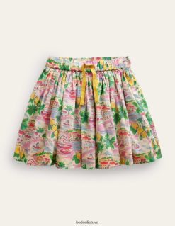 apranga lt Boden mergaites susuktas sijonas kelių scenų spaudinys 284XZZ2755