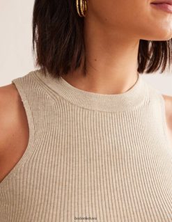 apranga lt Boden moterys briaunota lenktynininko liemenė šinšilos melanžas 284XZZ1054