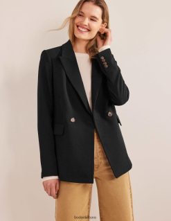 apranga lt Boden moterys dvipusis krepinis švarkas juodas 284XZZ936