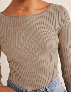 apranga lt Boden moterys džemperis su briaunuota kakleliu akmuo 284XZZ1744