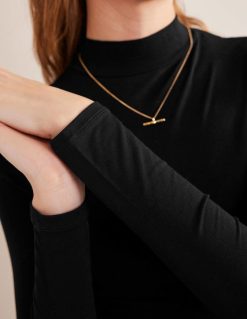 apranga lt Boden moterys džersis aukštu kaklu juodas 284XZZ2438