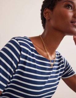 apranga lt Boden moterys ella trumpomis rankovėmis Breton laivynas ir dramblio kaulas 284XZZ188