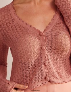 apranga lt Boden moterys karpytas pointelle megztinis rožinė rožinė 284XZZ1282