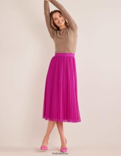 apranga lt Boden moterys klostuotas tiulio sijonas šokiruojanti rožinė 284XZZ2251