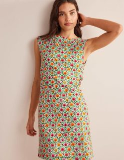 apranga lt Boden moterys marškininė suknelė be rankovių žalias ir kerintis žydėjimas 284XZZ935