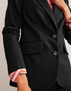 apranga lt Boden moterys marylebone trikotažinis švarkas juodas 284XZZ670