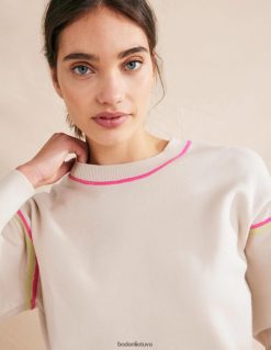 apranga lt Boden moterys megztas megztinis šiltas dramblio kaulas 284XZZ1283