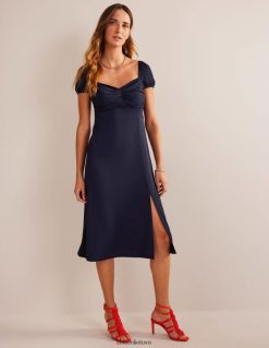 apranga lt Boden moterys Midi suknelė su kepuraitėmis karinis jūrų laivynas 284XZZ6