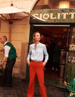 apranga lt Boden moterys nėriniais dekoruoti poplino marškiniai rugiagėlių smulkiai tiksinti juostelė 284XZZ317