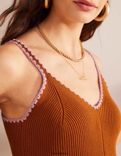 apranga lt Boden moterys nerta megzta suknele moliūgas 284XZZ10