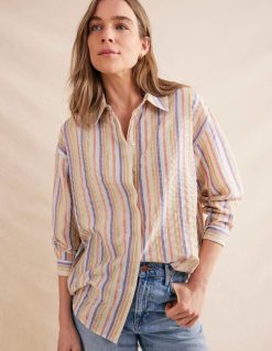 apranga lt Boden moterys per dideli medvilniniai marškiniai metalinis daugiajuostis 284XZZ1046