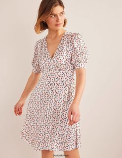 apranga lt Boden moterys satino arbatos suknele dramblio kaulo ir saldžiosios ramunėlės 284XZZ1169