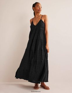 apranga lt Boden moterys Suknelė su petnešėlėmis juodas 284XZZ85