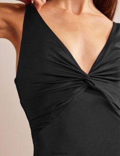 apranga lt Boden moterys suktas klasikinis maudymosi kostiumėlis juodas 284XZZ242