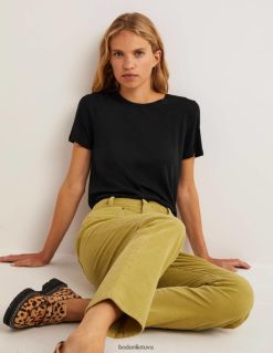 apranga lt Boden moterys švelnaus prisilietimo marškinėliai juodas 284XZZ1355