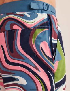 apranga lt Boden vyrų fiksuoto juosmens plaukimas trumpas daugialypis utopijos sūkurys 284XZZ3547