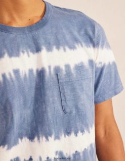 apranga lt Boden vyrų kaklaraištis dažais išskalbti marškinėliai tikras laivynas 284XZZ3637