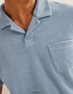 apranga lt Boden vyrų kilpinis polo atvira apykakle kapitonai mėlyni 284XZZ3640